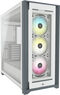 Torre E-ATX Corsair iCUE 5000X RGB Smart Blanco Cristal Templado