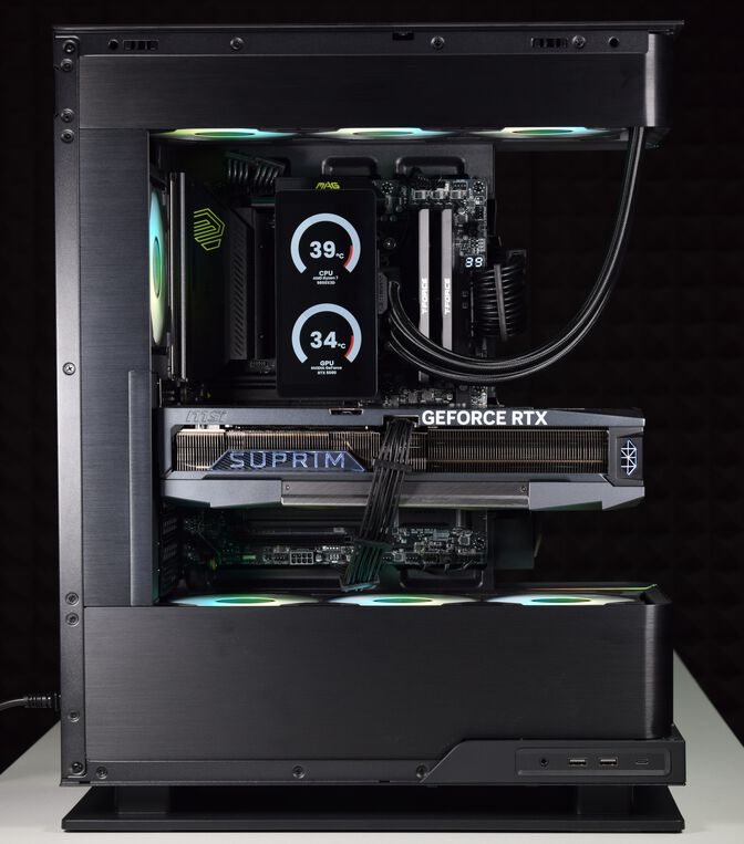 Ordenador King Mod Gamer-PC Ryzen 7 9850X3D 64GB DDR5 2TB RTX 5090 WiFi W11 image number 2