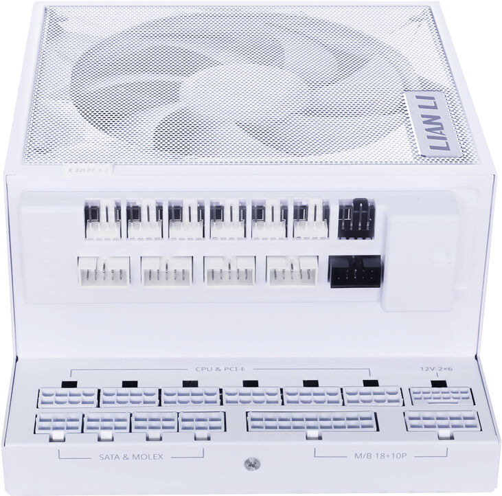 Fuente Modular Lian Li Edge 1200W 80+ Gold Blanca image number 6