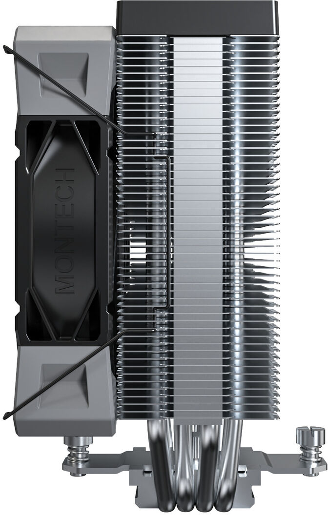 Cooler CPU Montech NX400 120mm Negro image number 4