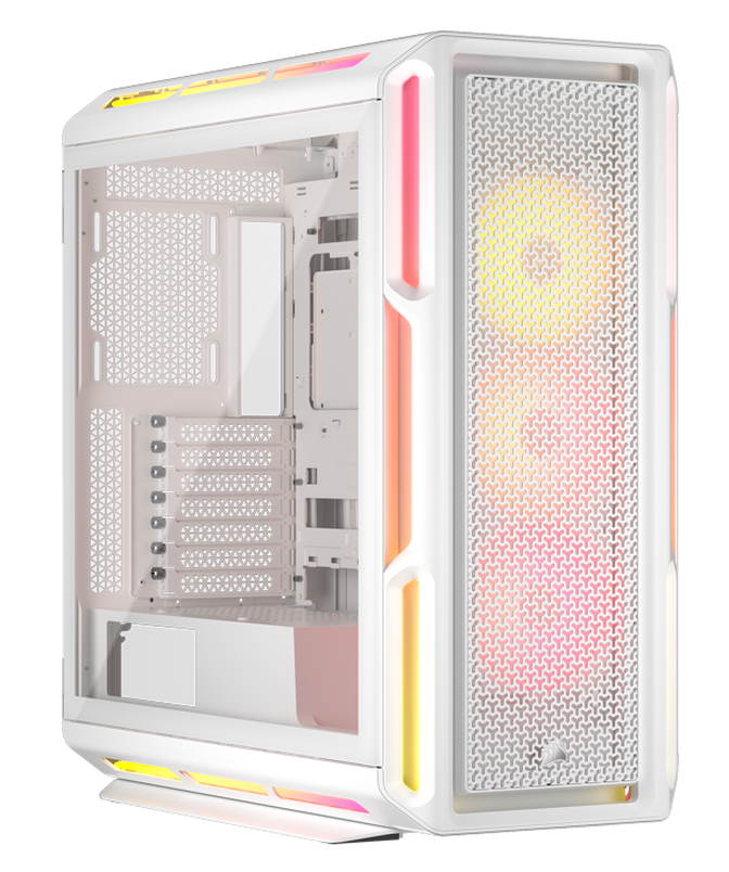 Torre E-ATX Corsair 5000T LX ARGB Blanco Cristal Templado image number 0