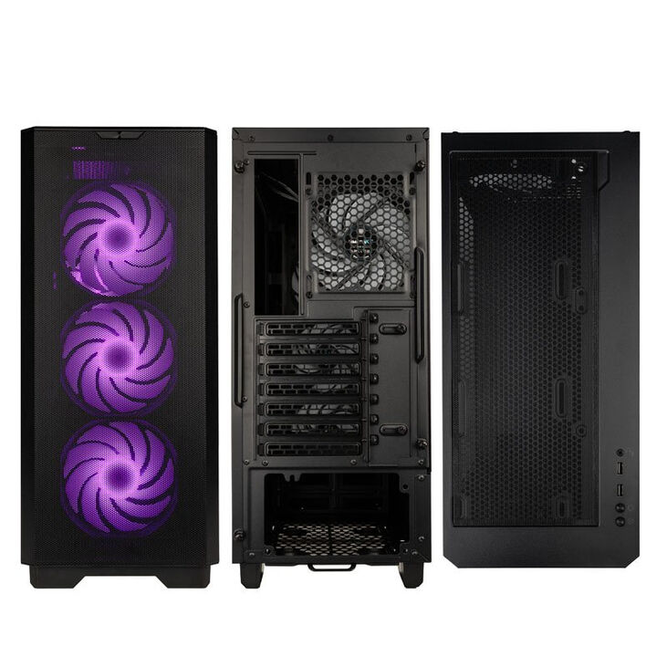 Caja ATX Kolink Unity Solar ARGB Mesh Negro image number 1