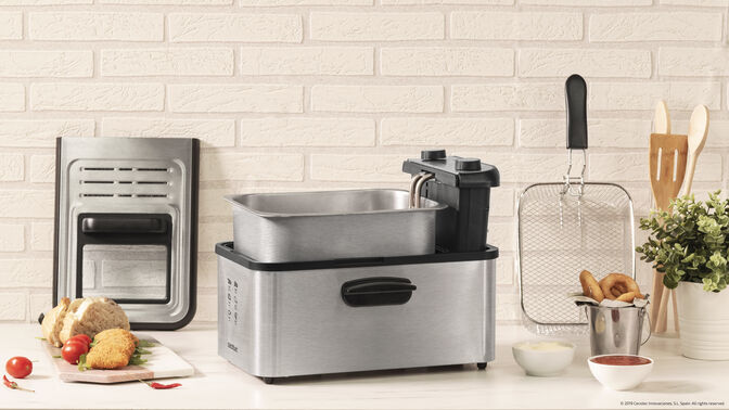Freidora El&eacute;ctrica Cecotec CleanFry Infinity 3000 Full Inox image number 6