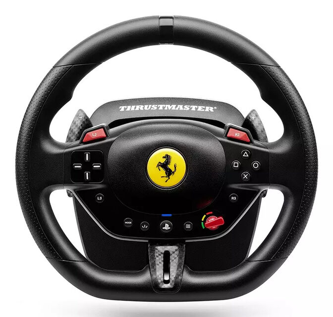 Volante + Pedales Thrustmaster T98-P Ferrari 296 GTB Edition PS5 / PS4 / PC image number 2