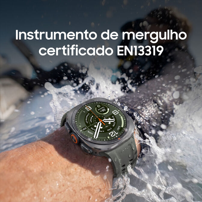 Smartwatch Samsung Galaxy Watch Ultra 2 47mm LTE Prateado image number 10