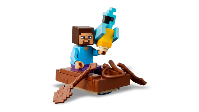 LEGO Minecraft: La Casa-TNT de la Jungla, 287 Piezas (21275) image number 4