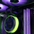 Ordenador King Mod Gamer-PC Lian Li Ryzen 7 9850X3D 32GB DDR5 2TB RTX 5080 WiFi W11 - Black Edition image number null