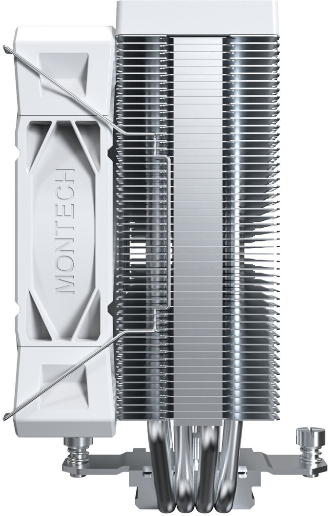 Cooler CPU Montech NX400 120mm Blanco image number 4