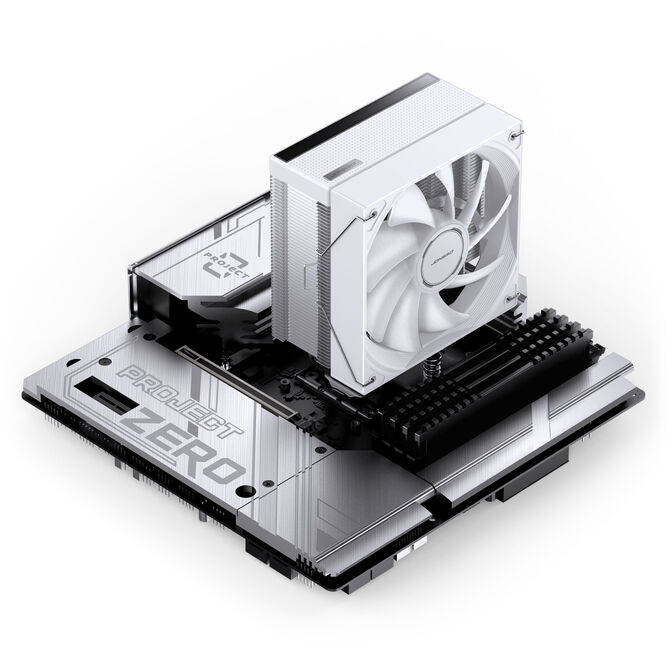 Ventilador CPU Jonsbo CB40 ARGB Blanco - 120mm image number 13