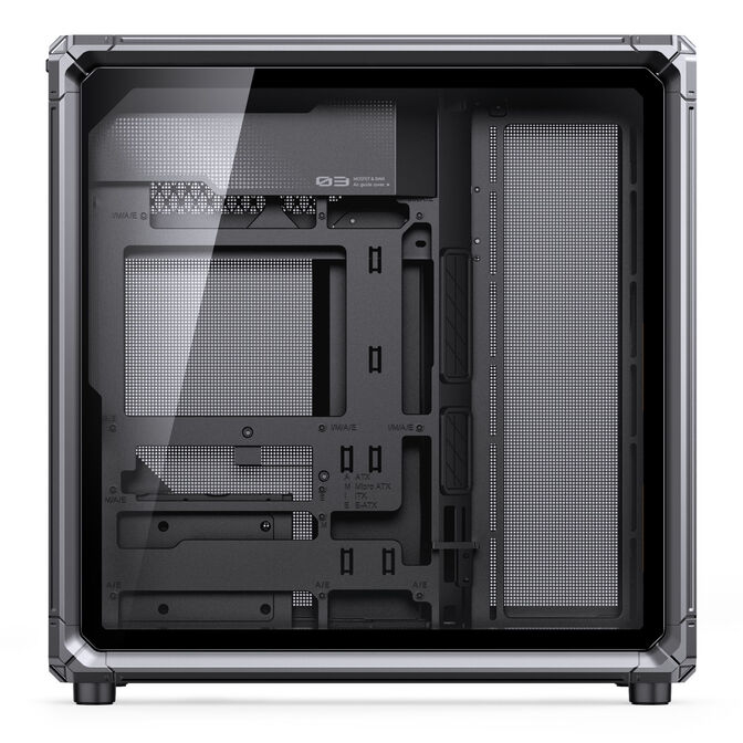 Caja ATX Jonsbo X400 Vidrio Templado Curvo Gris image number 4