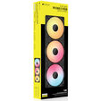 Ventilador Corsair iCUE Link RX360 II Unified Frame Negras RGB PWM Triplo Ventilador 120mm (360mm) image number null