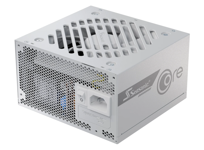 Fuente Modular Seasonic Core GX-850W V2 80+ Gold ATX 3.1 Blanco image number 1