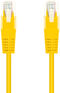 Cable de Red NanoCable RJ45 CAT.6 UTP AWG24 0.5 Amarillo