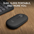 Rat&oacute;n Logitech Pebble 2 M350s 4000DPI Wireless/Bluetooth Grafito image number null