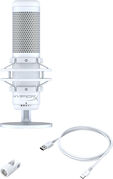 Micr&oacute;fono HyperX QuadCast S Gaming USB Blanco image number null