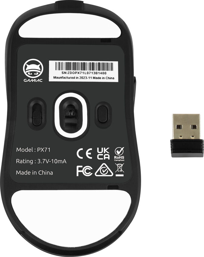 Rat&oacute;n Gaming GAMIAC PX71 Negro image number 10