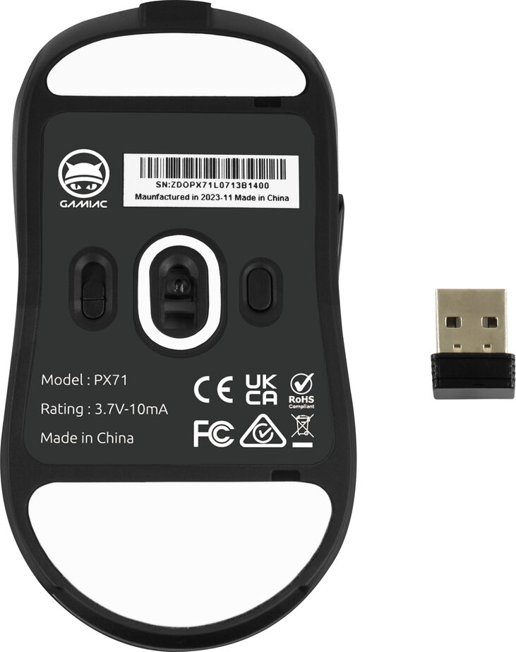 Ratón Gaming GAMIAC PX71 Negro image number 10