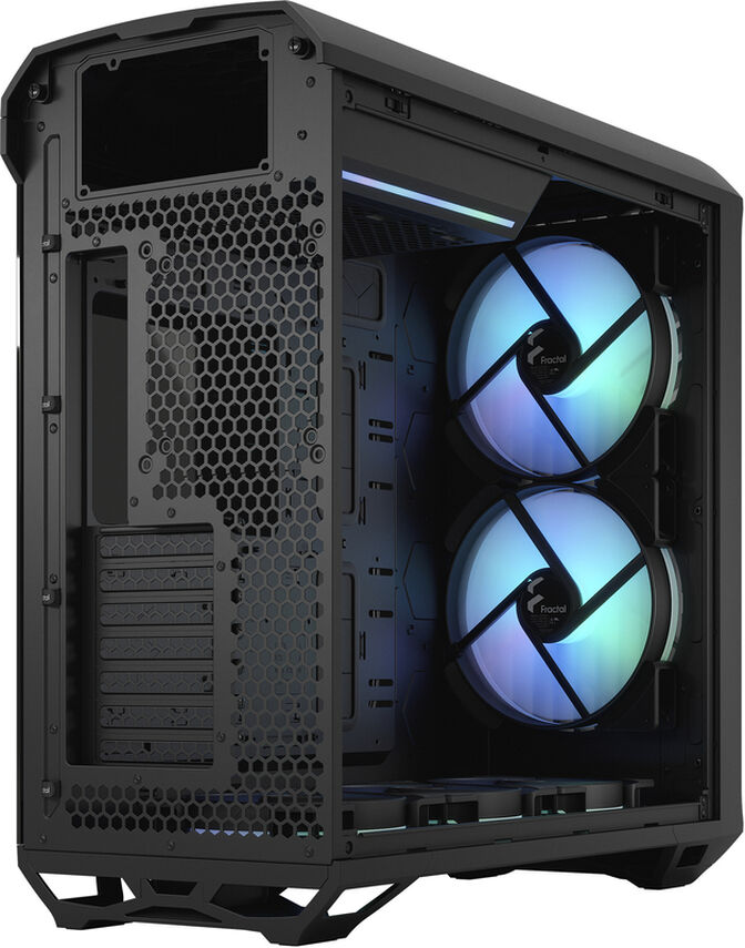 Torre E-ATX Fractal Design Torrent Black RGB Cristal Templado Light Tint image number 12