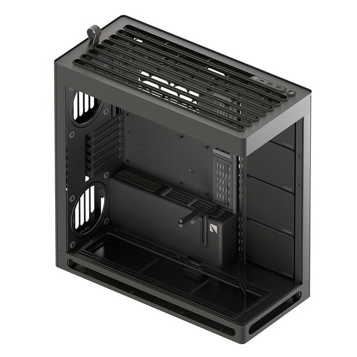 Caja ATX HAVN HS 420 Base Negro image number 1