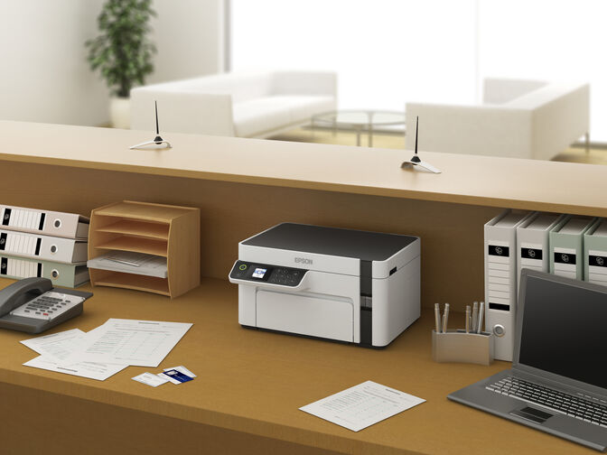 Multifuncional Epson EcoTank ET-M2120 Monocromo Wi-Fi image number 11