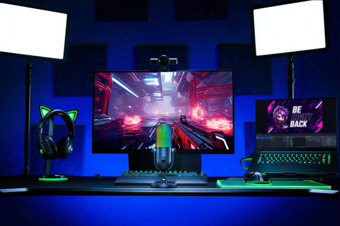 Micr&oacute;fono Razer Seiren V3 Chroma Negro image number 1
