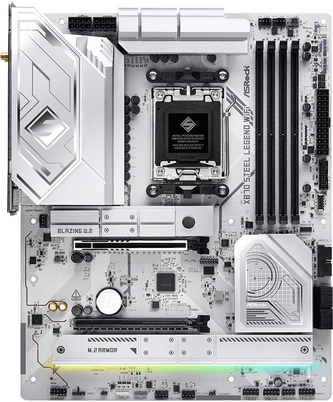 Placa Base ASRock X870 Steel Legend WiFi image number 1