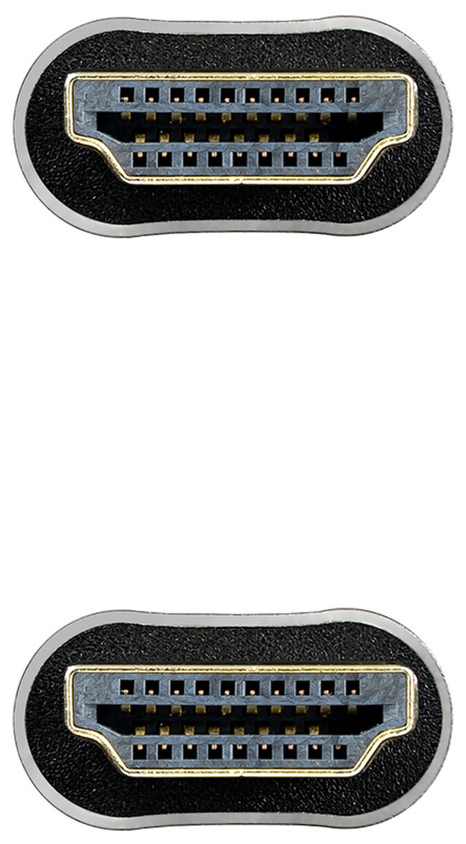 Cable HDMI V2.1 Ultra High Speed NanoCable USB-A M/M 3 M Negro Certificado ULTRA image number 2