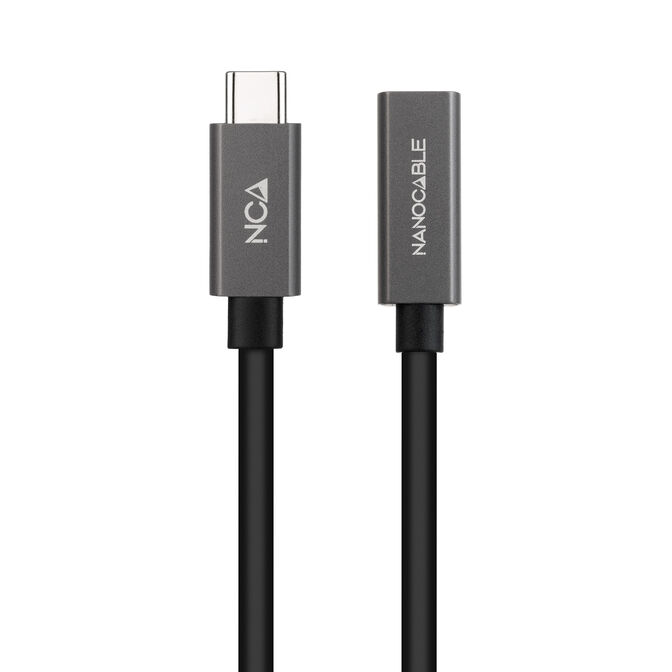 Cable USB 3.2 Gen2x2 Nanocable 4K/60Hz USB-C M/H 1 M image number 1