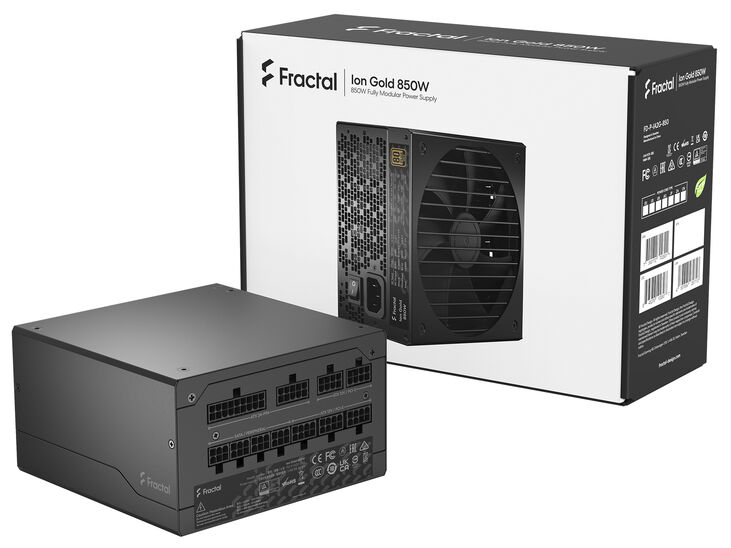 Fuente Alimentación Fractal Design Ion 850W 80+ Gold Full Modular image number 10