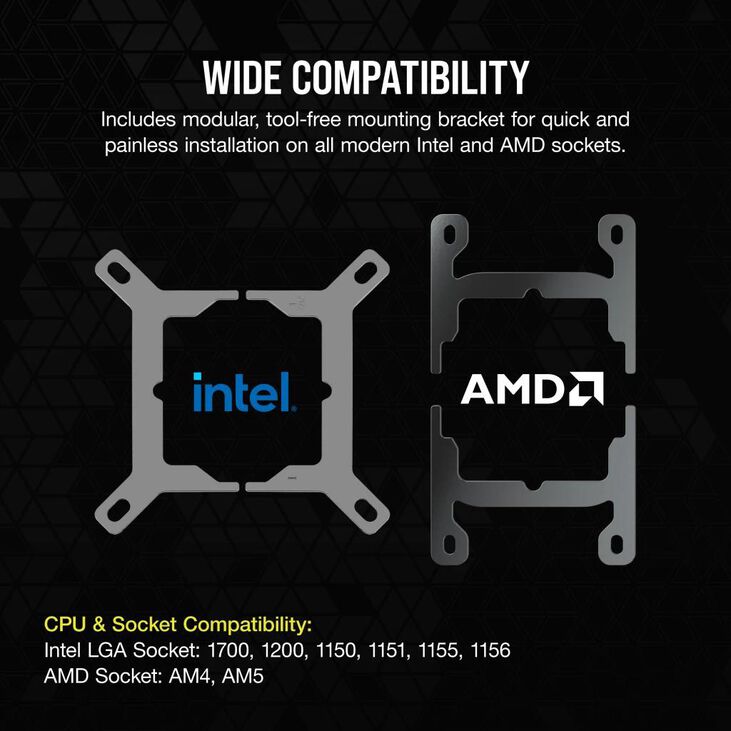 Refrigeraci&oacute;n L&iacute;quida CPU Corsair iCUE LINK H100i RGB 240mm Negro image number 12