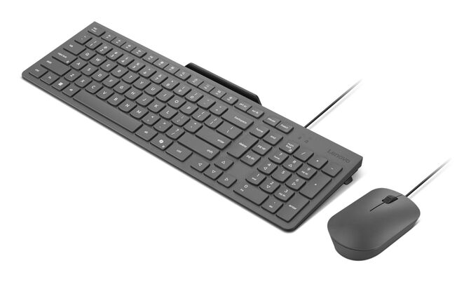 Teclado + Rato Lenovo 310 Combo USB Preto image number 1