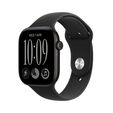 Smartwatch Apple Watch Series 12 GPS 46mm Black Aluminium Case with Black Sport Band - S/M image number null