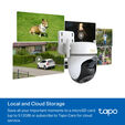 C&aacute;mara de Vigilancia TP-Link TC43 Outdoor Pan/Tilt AI 3K Security Wi-Fi image number null