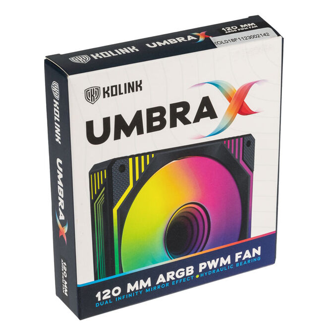 Ventilador Umbra X ARGB High Performance PWM - 120mm image number 6
