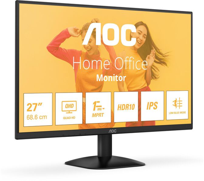 Monitor AOC 27" Q27B35E IPS QHD 75Hz image number 1