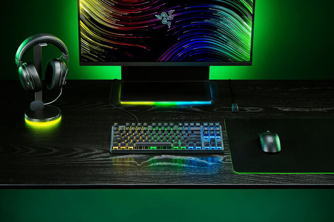 Teclado Razer Huntsman V3 X RGB Purple Switch (ES) image number 2