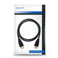 Cable HDMI Ewent HDMI 2.1 Ultra High-Speed C/Ethernet 8K@60Hz HDR 1.8 M Negro image number null