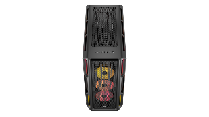 Torre E-ATX Corsair 5000T LX ARGB Negro Cristal Templado image number 7