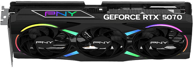 Tarjeta Gr&aacute;fica PNY GeForce&reg; RTX 5070 Gaming RGB Triple Fan OC 12GB GDDR7 DLSS4 image number 5