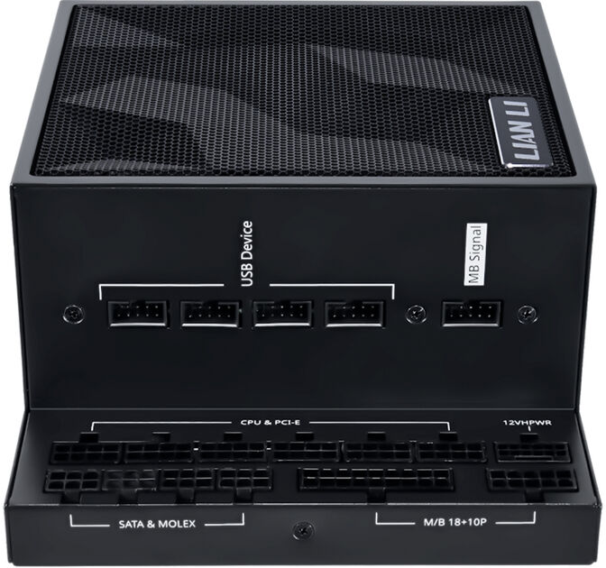 Fuente Modular Lian Li Edge 850W 80+ Platinum Negra image number 3
