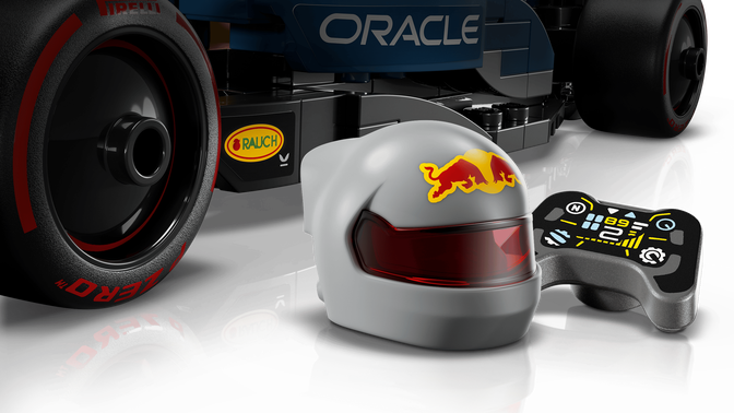 LEGO Speed Champions: Coche de Carreras Oracle Red Bull Racing RB20 F1, 251 Piezas (77243) image number 3