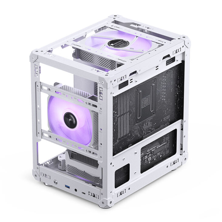 Caja Micro-ATX Jonsbo C6 Blanco image number 18