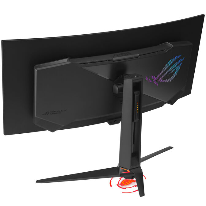 Monitor ASUS ROG Swift OLED PG34WCDN 34" 4K 360Hz  0.03ms G-SYNC 99% DCI-P3 True 10-bit 90W USB-C PD image number 4