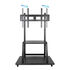 Soporte Móvil Tooq COLOSO 37" a 100" Max 150Kg Negro image number null
