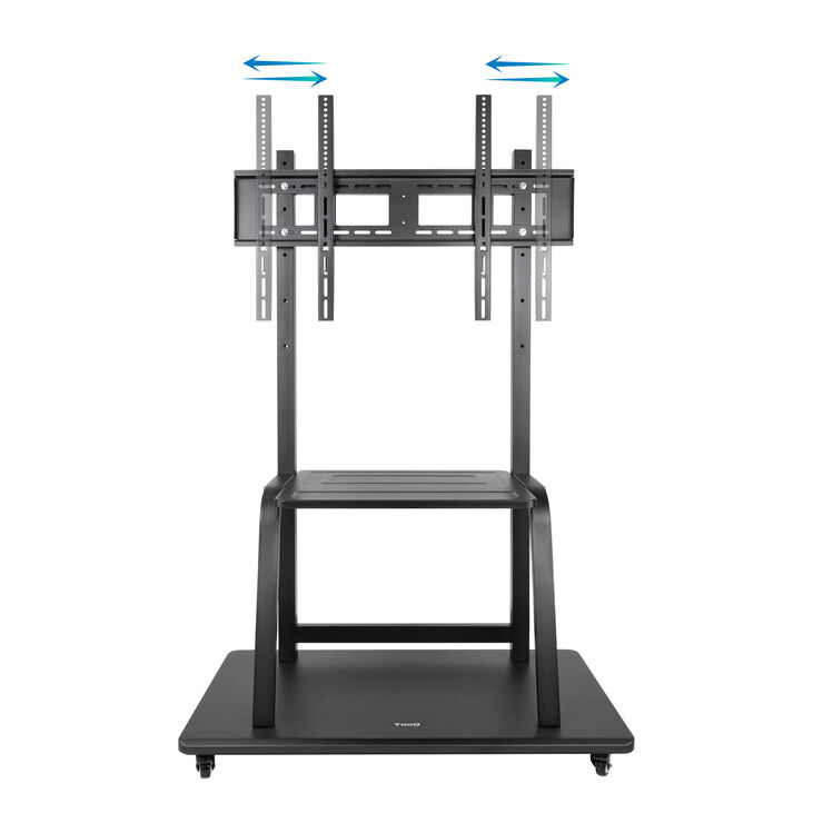 Soporte Móvil Tooq COLOSO 37" a 100" Max 150Kg Negro image number 1