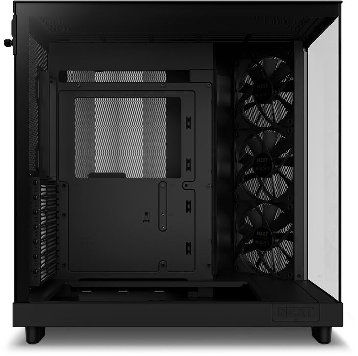 Torre ATX NZXT H6 Flow Negro Cristal Templado image number 11