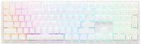Teclado Mecânico Ducky Zero 6108 100% Pure White RGB Tri-Mode Connect MX2A-Blue (ES)