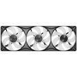Ventilador Corsair iCUE Link RS360 II Unified Frame Negras ARGB PWM Triplo Ventilador 120mm (360mm) image number null