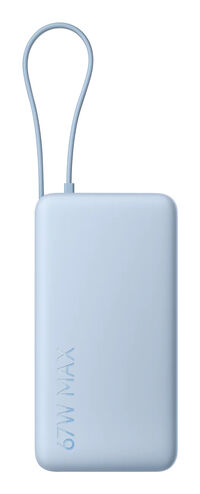 Power Bank Xiaomi 67W 20000mAh (Cable Integrado) Azul Hielo