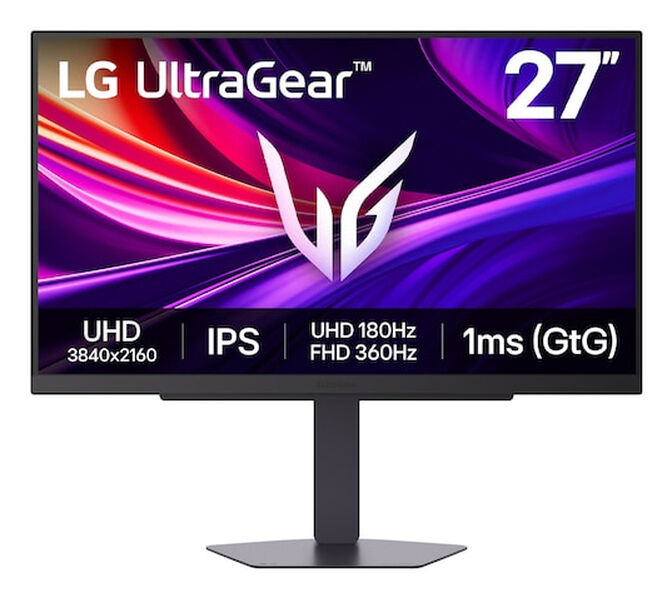 Monitor Gaming LG UltraGear 27" 27G810A-B IPS W-LED 4K UHD 180Hz HDR10 FreeSync / G-SYNC Compatible image number 0